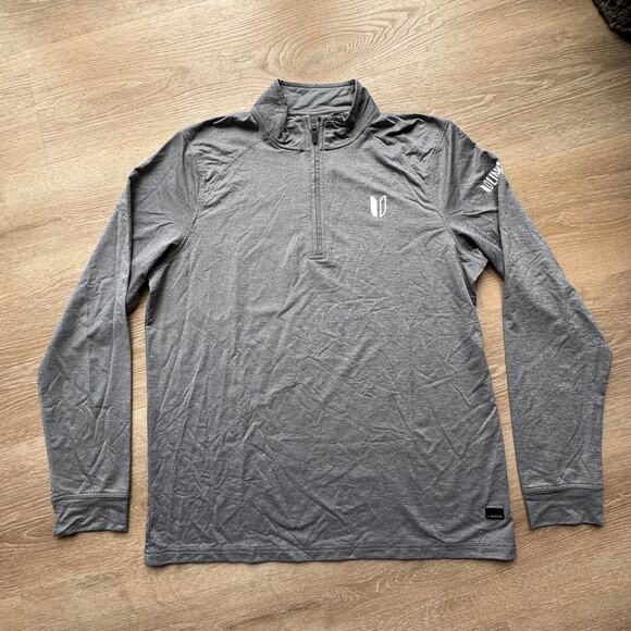 Linksoul Other - Linksoul Tour Logo Delta Performance Quarter Zip - Size L